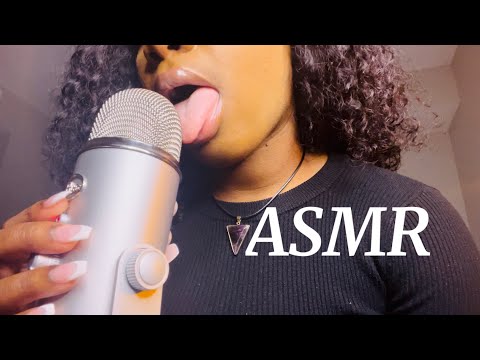 ASMR Mic Licking & Tingly Mouth Sounds (ADDICTING)