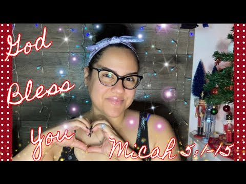 Christian ASMR: Bible Reading Of “Micah 5:1-15” With Omy
