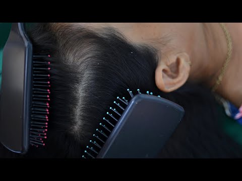 ASMR Scalp Massage, Hair Massage Relaxing For Deep Sleep ( Asmr No Talking )