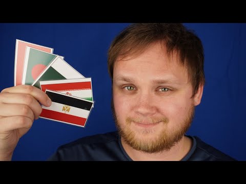 Do you know all Asian flags? 🤔 | ASMR