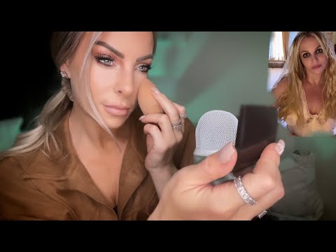 ASMR Makeup Get Ready With Me While We Whisper About Britney Spears Drama .. WHERE IS SHE?