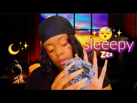 this ASMR video will make you soooo relaxed & sleeeepy 😴🧡✨(calming & sleepy triggers..💜🌙☁️)