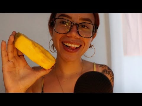 ASMR comiendo mango 🥭 + story time " me usó para superar a su ex"