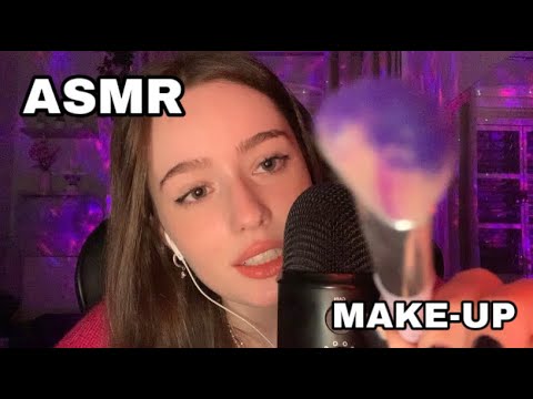 ASMR MAQUIANDO VOCÊ! 💄