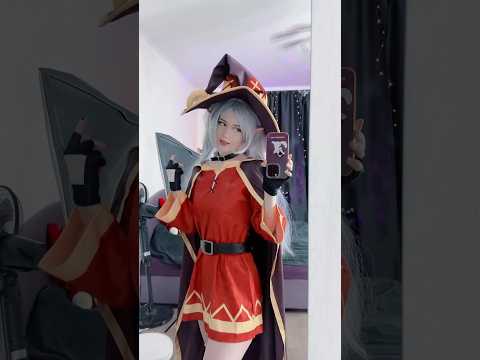 Frieren-Megumin #cosplay #anime #cosplayer #konosuba #megumin