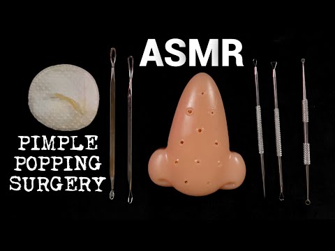 ASMR SATISFYING PIMPLE POPPING FOR SLEEP