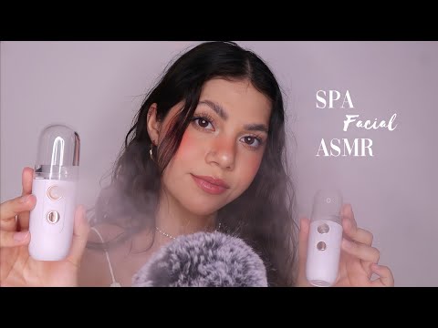 ASMR spa facial relajante & masaje facial | personal attention🥥| Dámaris ASMR♡