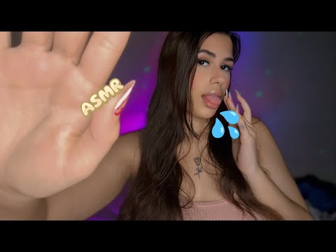 ASMR | SPIT PAINTING EM VOCÊ ( durma em menos de 18 minutos!) 