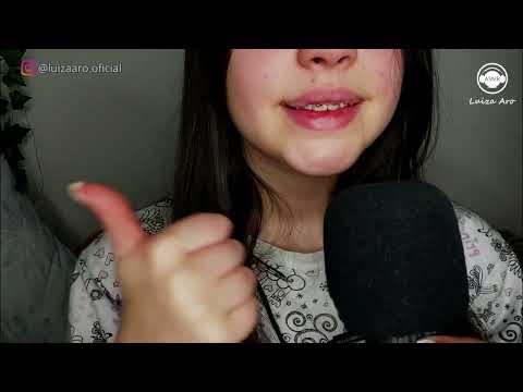 ASMR SOM DE BOCA ( RELAXAMENTO TOTAL / BINAURAL ) Luiza Aro