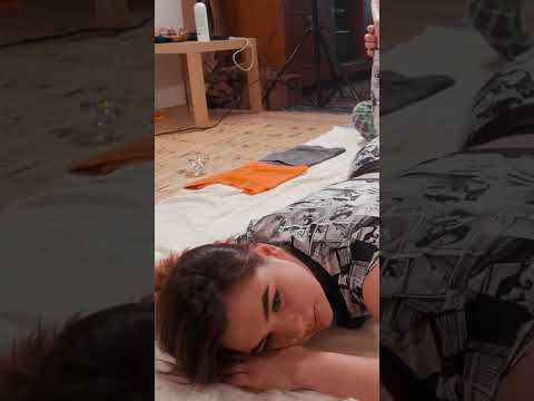 Original chiropractic adjustment and stretching for Anna #chiropractor