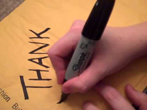 Smoothing/Scratching/Writing On Bubble Mailer (ASMR)