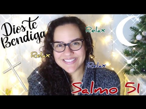 ASMR CRISTIANO: LECTURA DE LA BIBLIA 📖 CON OMY (Salmo 51) #103