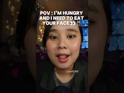ASMR Eating your Face 🤤 - Mouthsounds 👄 #asmr #mouthsounds #asmreating
