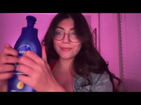 Asmr pampering you / personal attention - massage, scrub, brushing your hair 