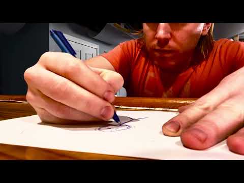 ASMR Drawing - Custom Video For Billie Eilish￼