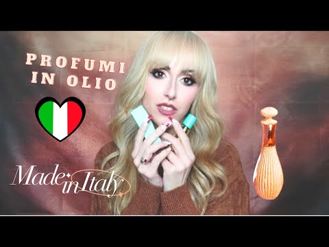 PROFUMI IN OLIO 🇮🇹Made in Italy🇮🇹//ASMR mini Haul 🥰 #asmrvideo #perfume #madeinitaly #whispering