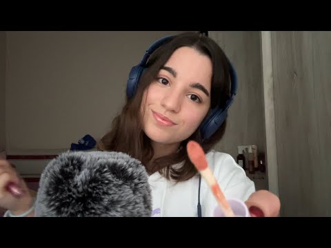 ASMR roleplay te maquillo para año nuevo 💋| último video del año