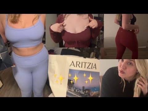 ASMR Aritzia Try On Haul