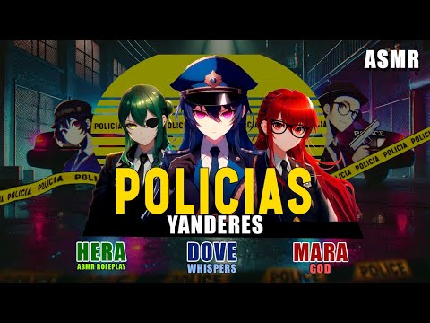 Policías Yandere Pierden el Control 🚓ASMR Roleplay Colab 👉 @TheDoveWhispersOficial @maragodd