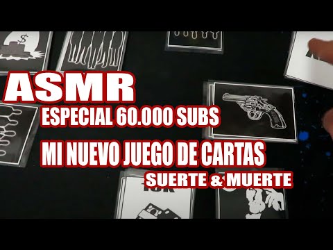 ASMR | Especial 60k - Mi nuevo juego de cartas GRATIS (Prototipo)