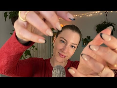 ASMR Rainy Personal Affirmations For New Year | Face Brushing & Visual Triggers