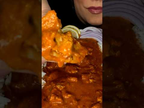 Creamy Butter Chicken #asmr #food #shortsvideo indianfood