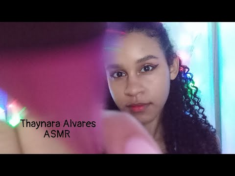 ASMR para Relaxar: Fechando seus olhos com objetos relaxantes e fala Suave (mouth sounds)