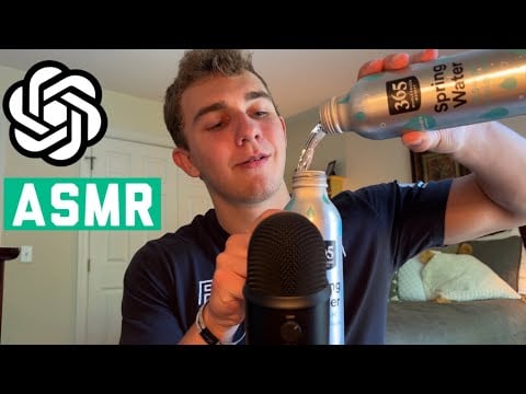 ASMR but CHAT GPT choses the triggers