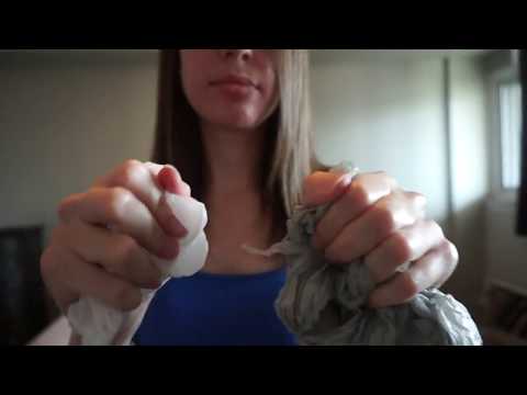 ASMR Plastic Bags [Crinkles] [Inflating] [Deflating] [Whispering]