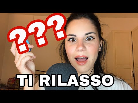 TI RILASSO CON UN OGGETTO... INSOLITO... | ASMR (Intense whispering)