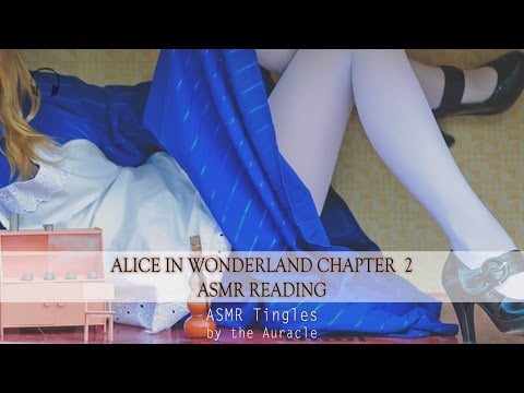 Alice in Wonderland chp 2 ★ [ASMR] Reading ★ [Binaural] [Softly spoken]