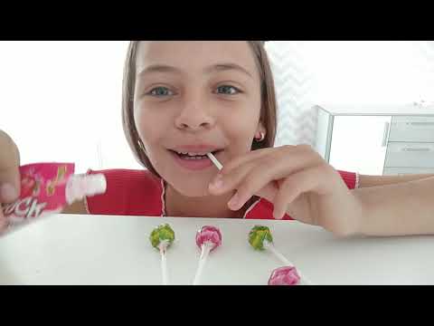 Asmr eating lollipop🍭