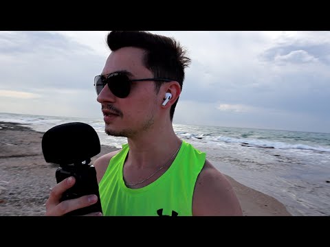 Ocean Breeze & Footsteps: ASMR Running Along the Shore