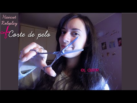 ASMR Haircut Rp~ Corte de pelo (spanish/español) ✂