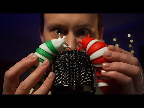 ASMR but all items have to be touching the mic // Aggressive Mic Scratching