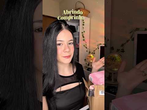 Asmr abrindo comprinhas #asmr #comprinhas