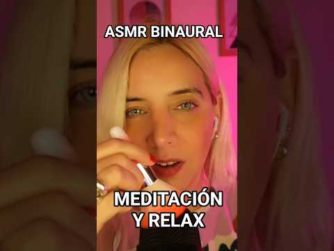 ASMR MEDITACIÓN BINAURAL PARA RELAJARSE #asmr #asmrmeditación #asmrbinaural #asmrrelax #asmrstereo