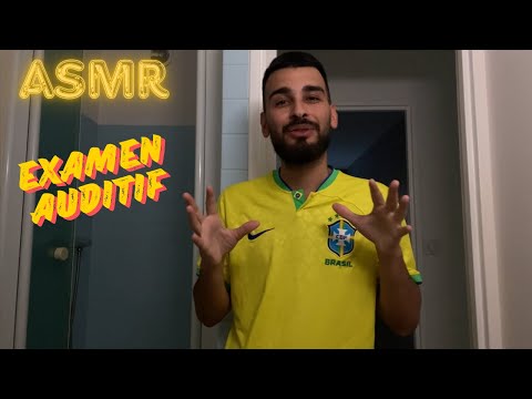 ASMR | EXAMEN AUDITIF (Devine l'objet)