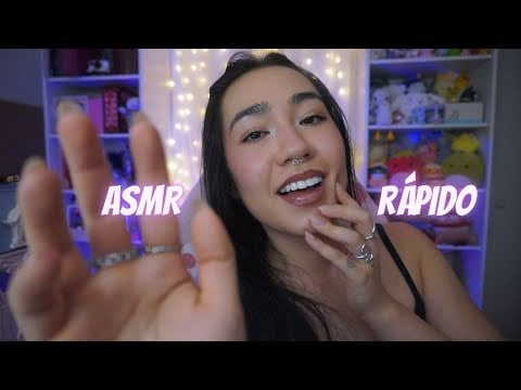 DUVIDO você não DORMIR com esse ASMR Rápido e Caótico