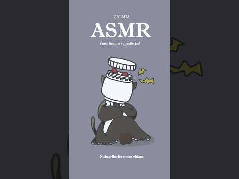 ୨୧✿ASMR✿୨୧ Your head is a PLASTIC JAR!｜no talking｜ crunching sounds #asmr #shorts