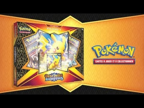 COFFRET POKEMON DESTINEE RADIEUSE EXCLUSIF A AUCHAN!!