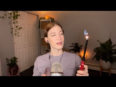 Asmr candle lighting, fire burning #shorts