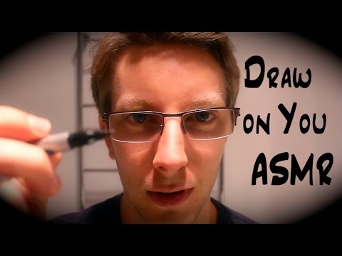 Draw On You ASMR - Binaural | Kiwiwhispers