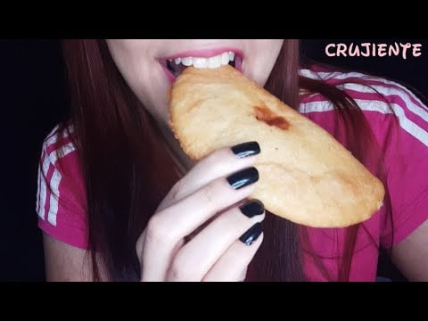 ASMR COMIENDO EMPANADAS VENEZOLANAS | MUKBANG EMPANADAS VENEZOLANAS | ASMR EN ESPAÑOL