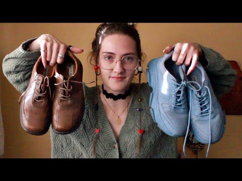 ASMR Thrift Haul (Selling on Depop)