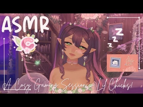 ASMR 🐾  A Little to the Left - Cozy Gaming Session With DaChickTries