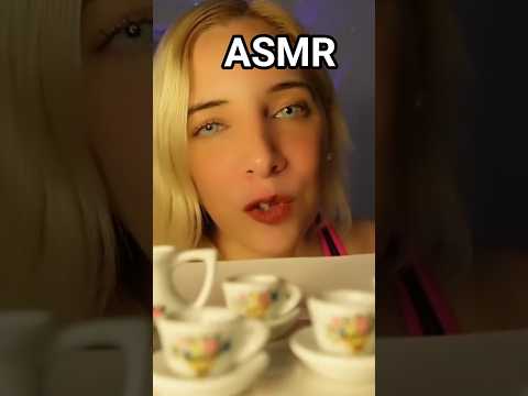 ASMR JUEGO DE TÉ EN MINIATURA ☕️ #asmr