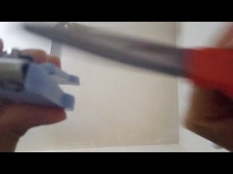 ASMR | 1 Minute Pluck, Cut, Rub your face (No talking)