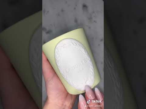 Ladurée candle ASMR Tapping