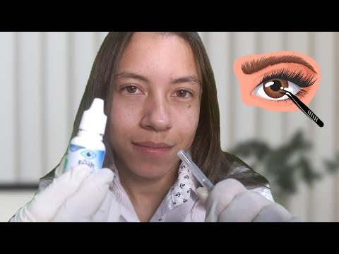 ASMR ROLEPLAY EMERGÊNCIA OFTALMOLÓGICA 👁️🔍⚕️